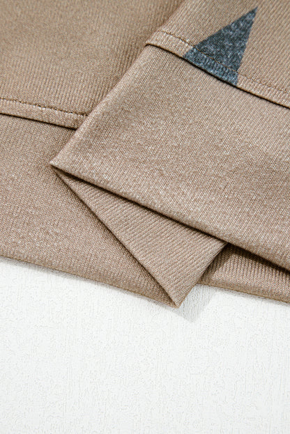 star print lounge set