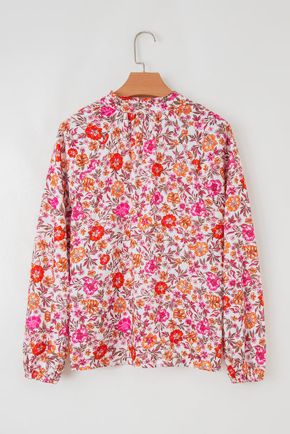 womens floral blouse