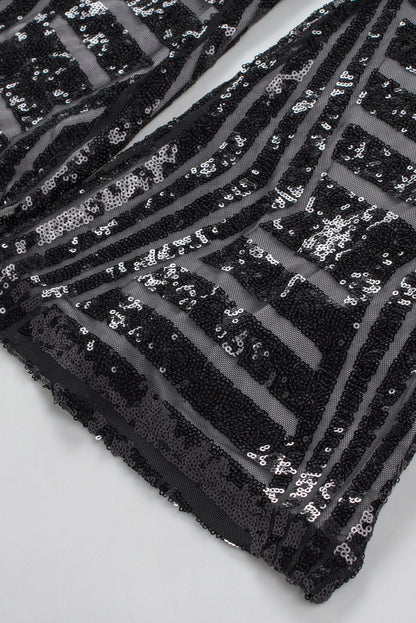 Striped Sexy Slim Fit Knitted Pants