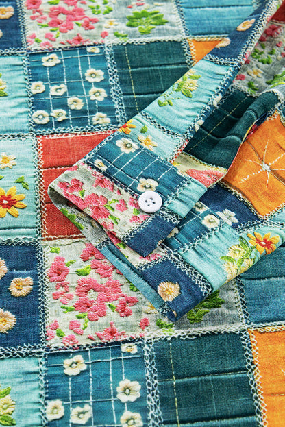 floral blouse womens