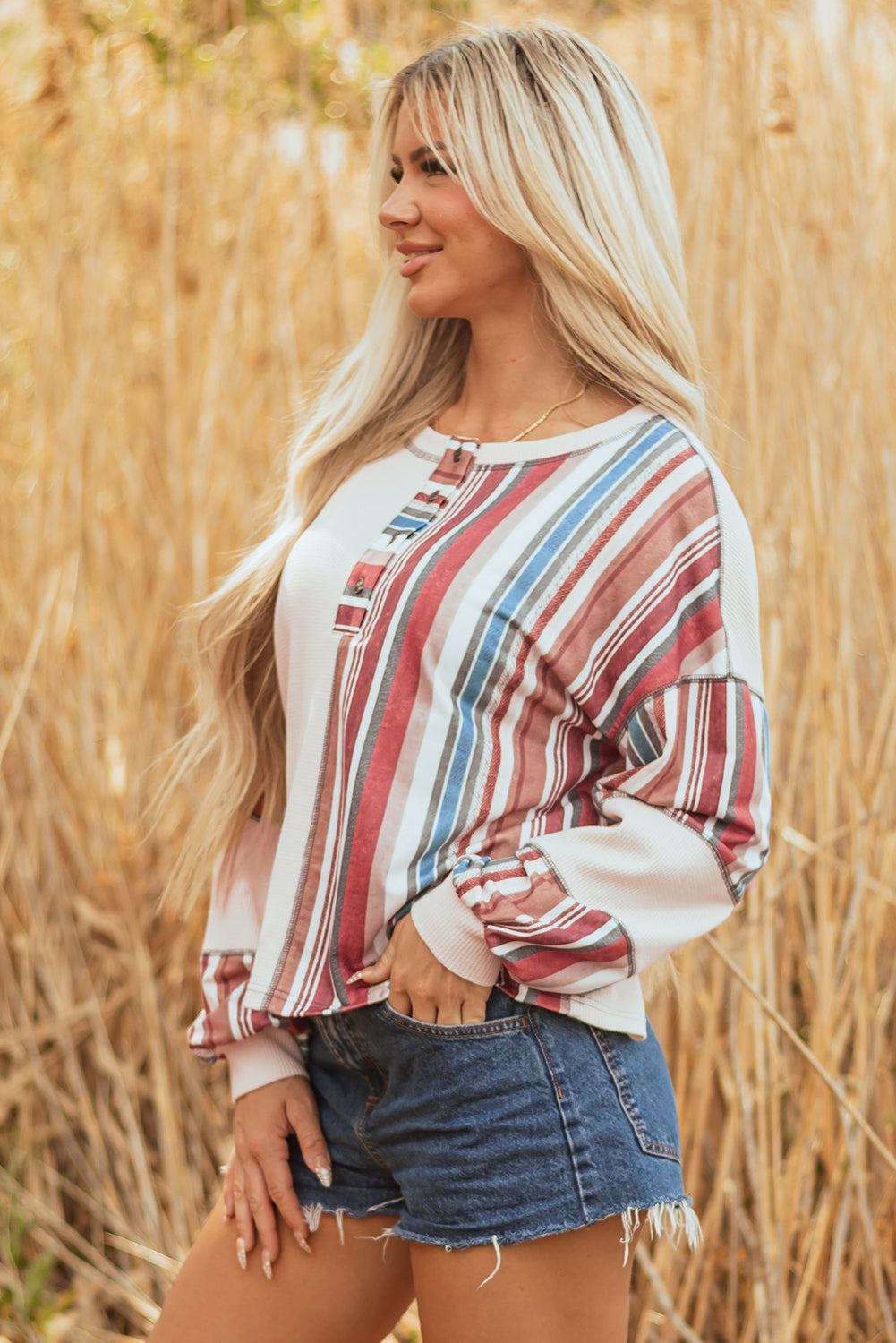 casual knit top