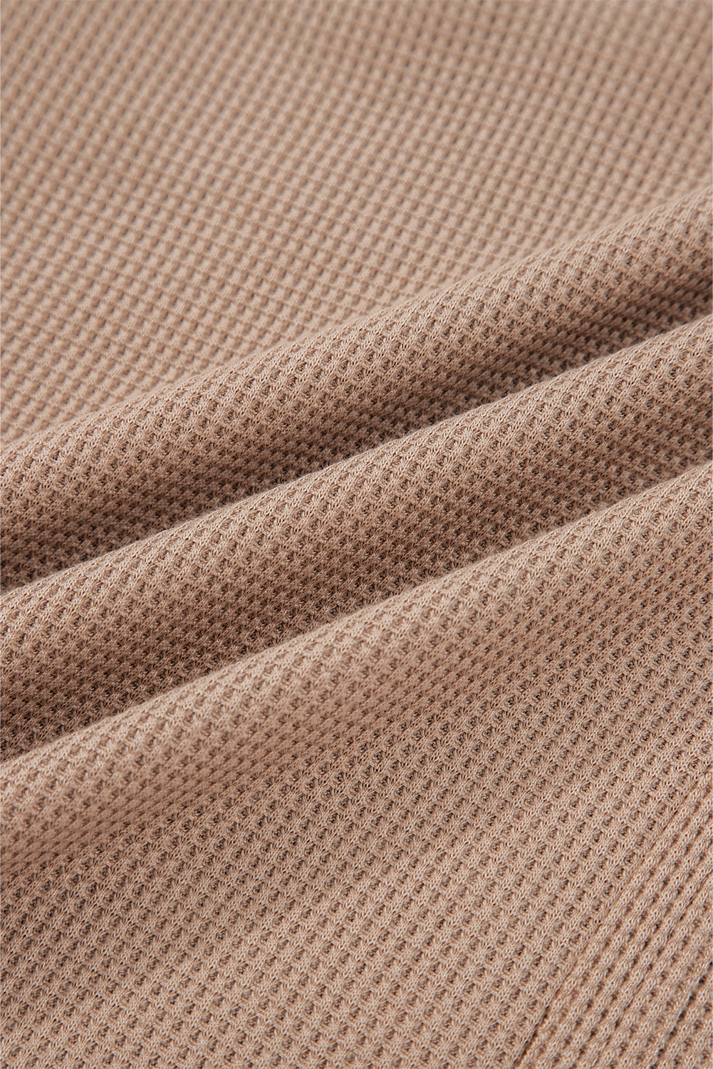 waffle long sleeve top