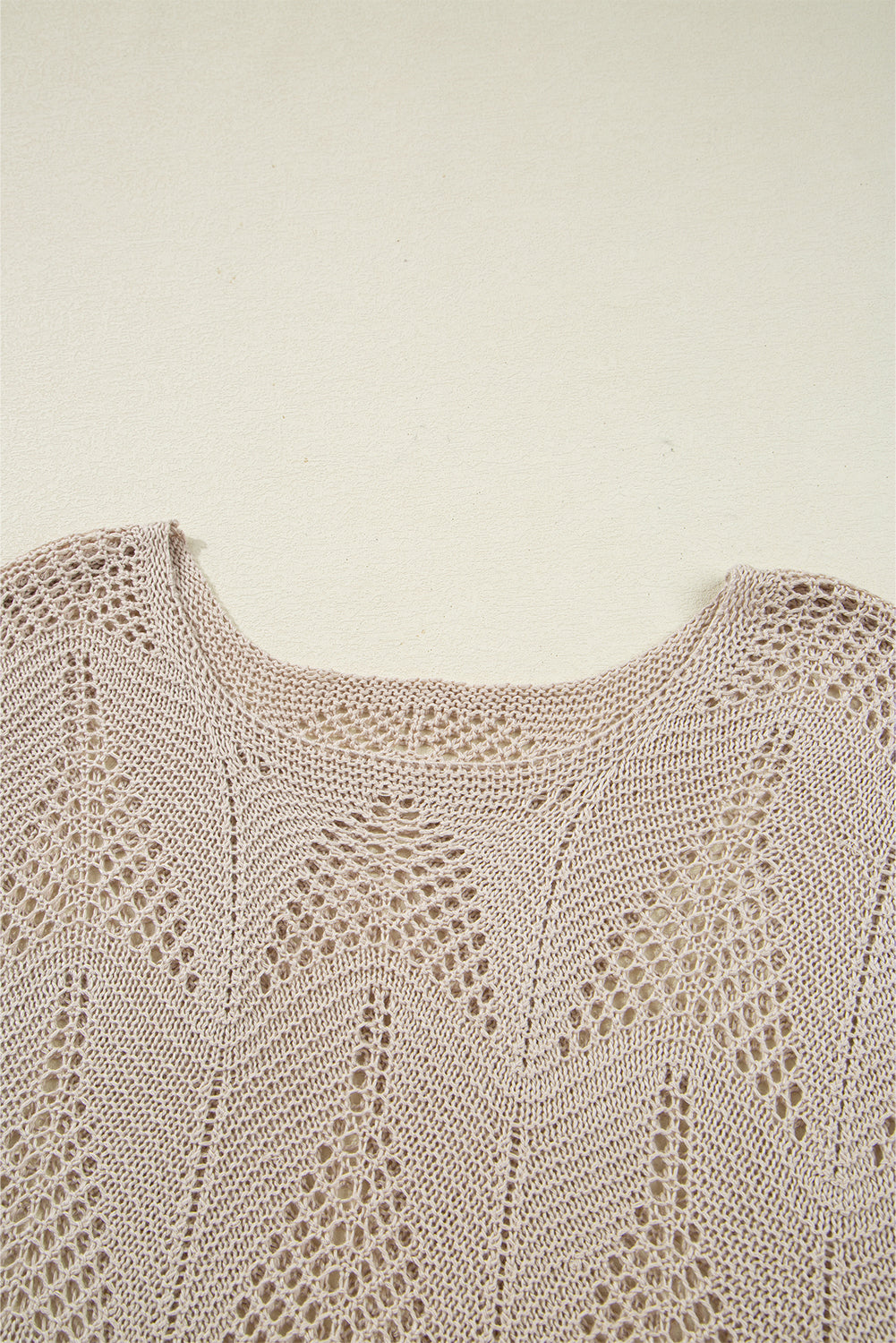 crochet hollow out sweater