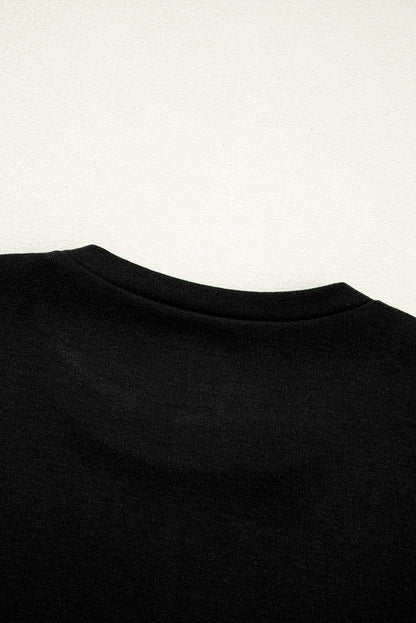 exposed seam top