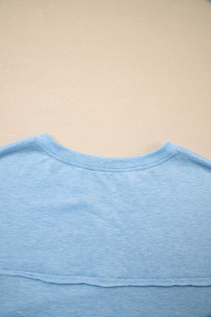 solid long sleeve top