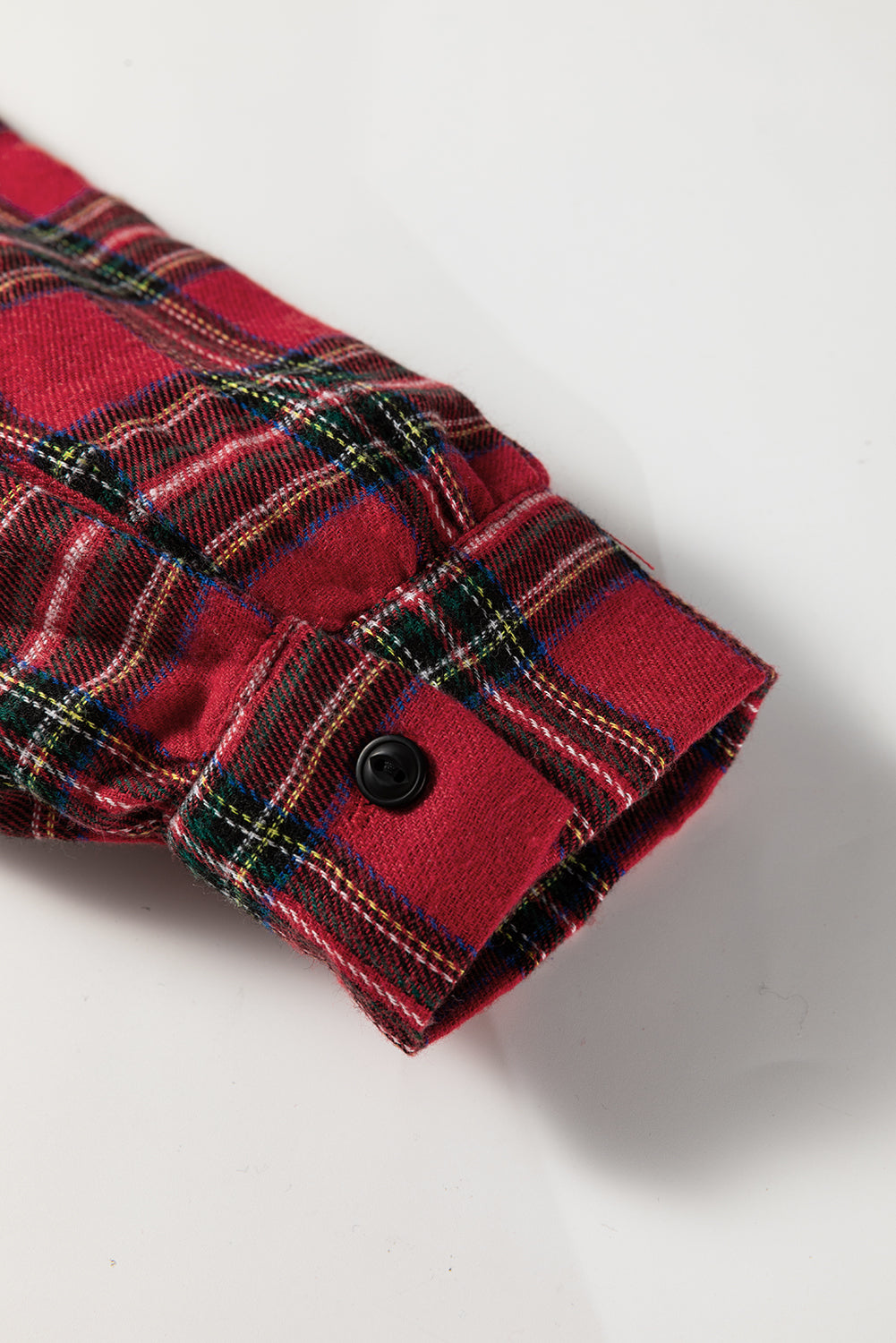 red plaid mini dress