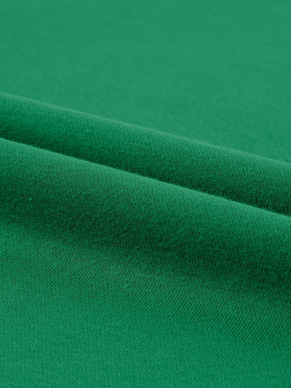 Green Raglan Sleeve Sweatshirt with Round Neck