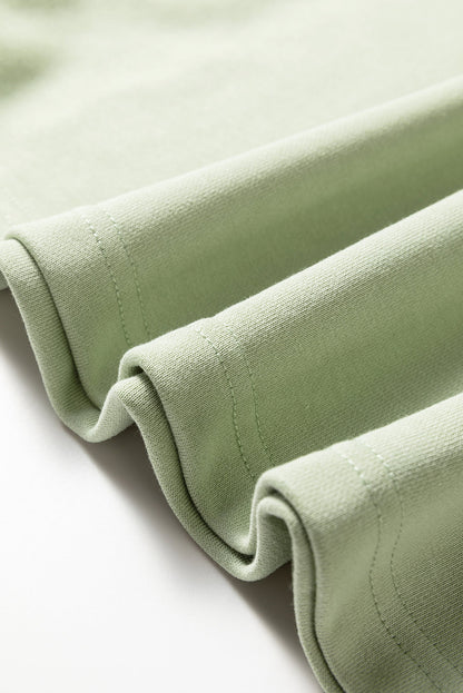 floral color block top