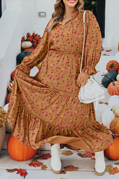 plus size floral dress