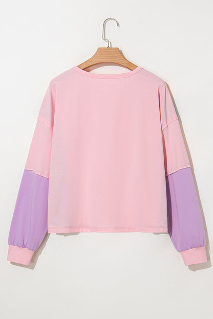 long sleeve henley top