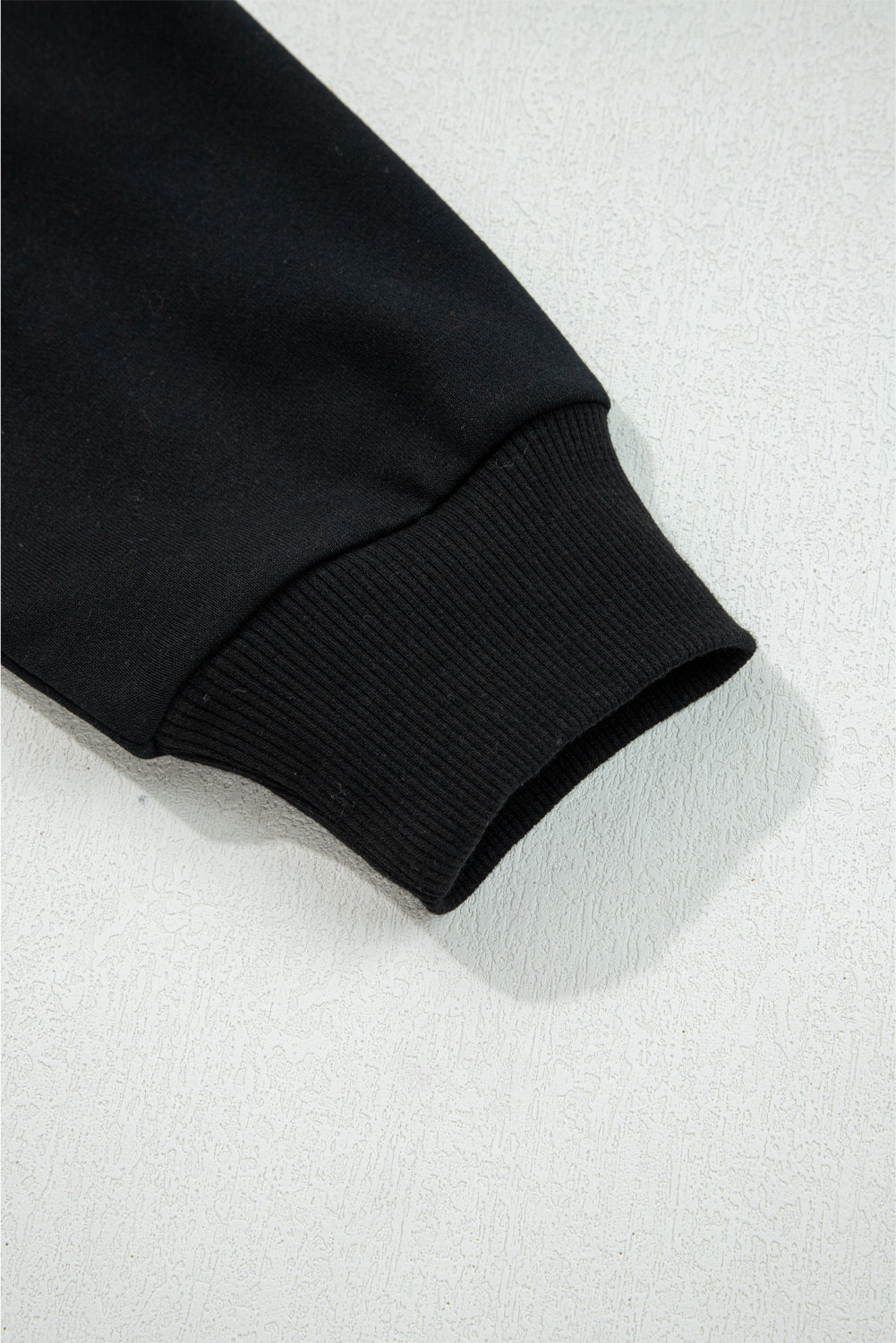 black graphic sweatshirt