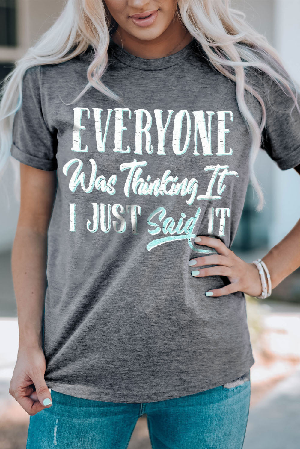 Everyone's Gray Mindset Graphic Tee