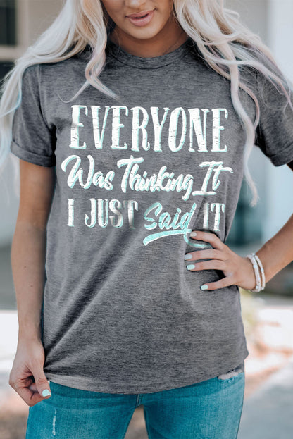 Everyone's Gray Mindset Graphic Tee