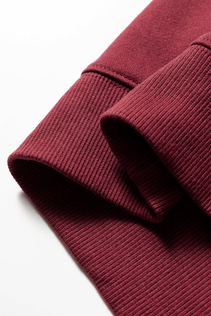 varsity striped sweatshirt