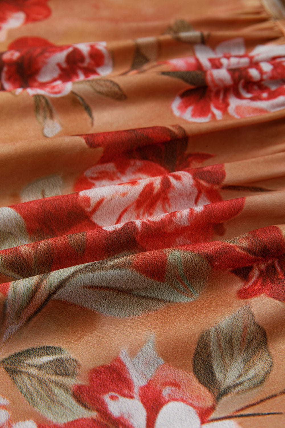 floral long sleeve dress