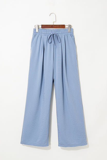 pleated loose pants