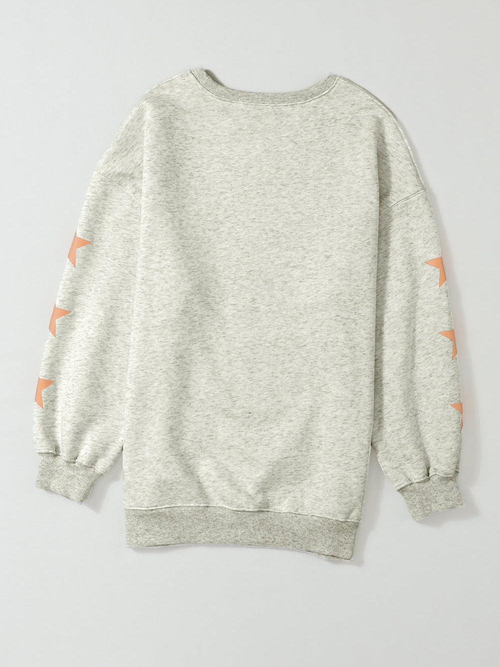 Game Day Sequin Grapefruit Orange Graphic Sweatshirt
