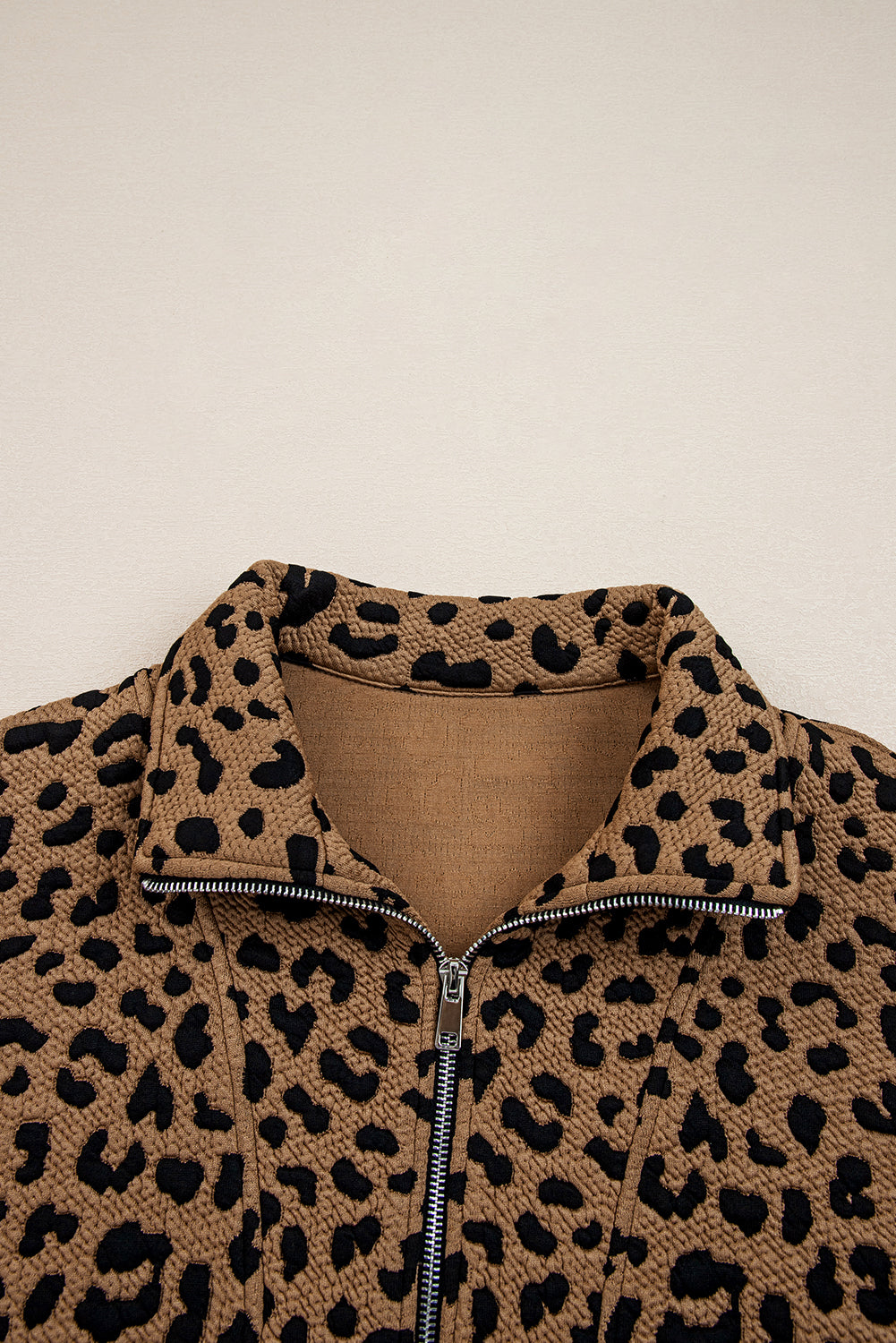 leopard print sweatshirt