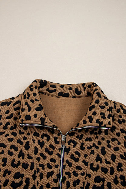 leopard print sweatshirt