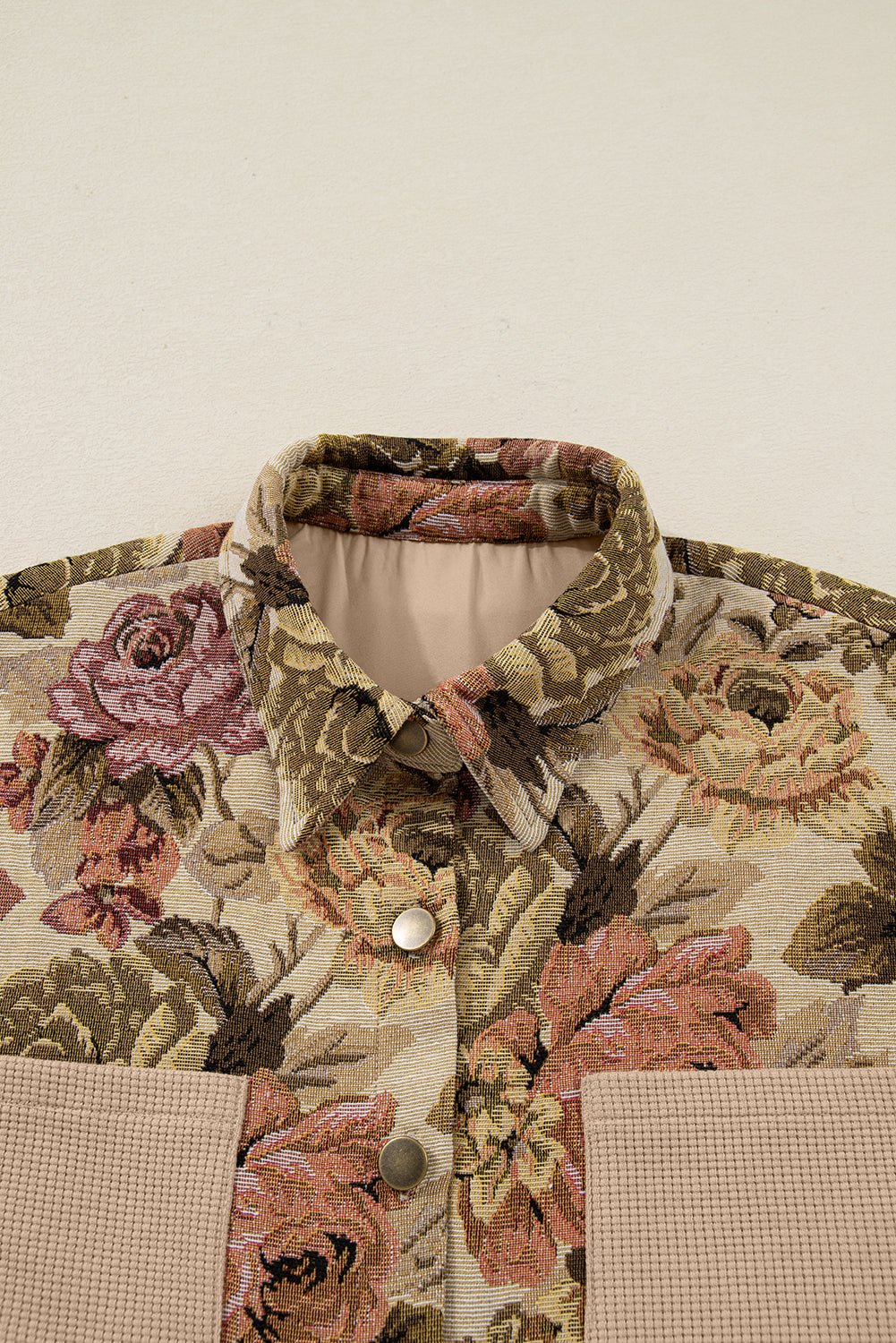 floral patchwork jacket