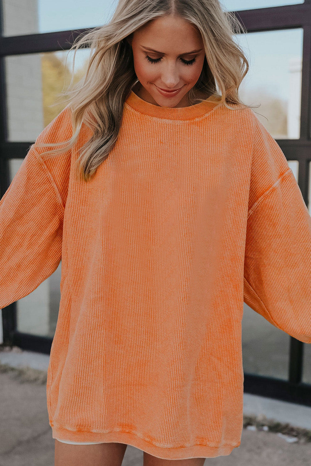 womens oversized sweatshirt