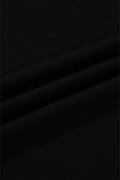 black long sleeve top