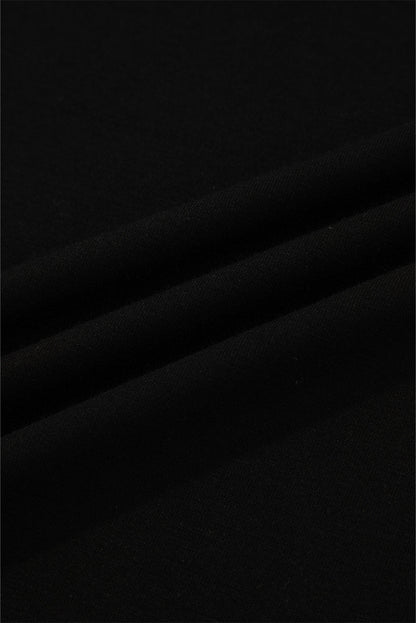 black long sleeve top