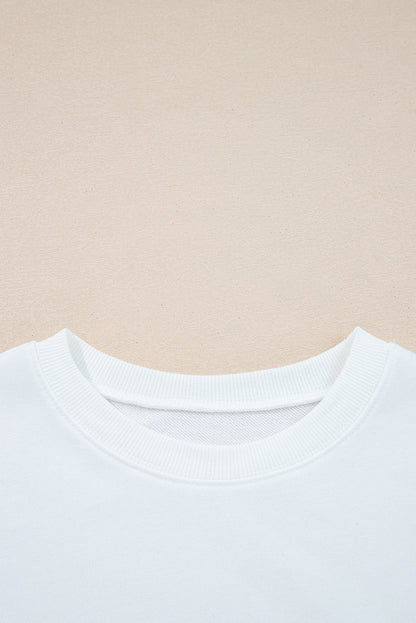 varsity striped sweatshirt