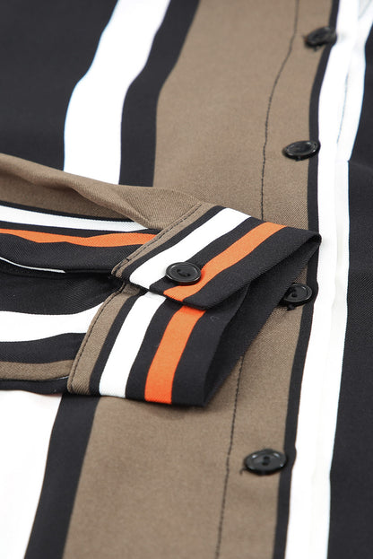 Elegant Striped Shirt for Stylish Women