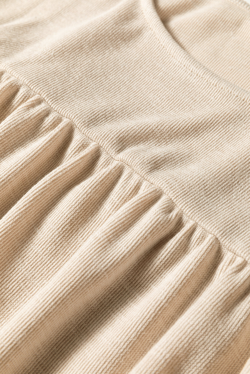 ribbed long sleeve top