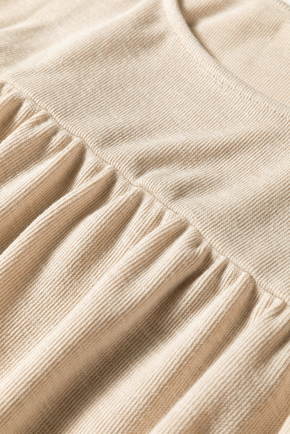 ribbed long sleeve top