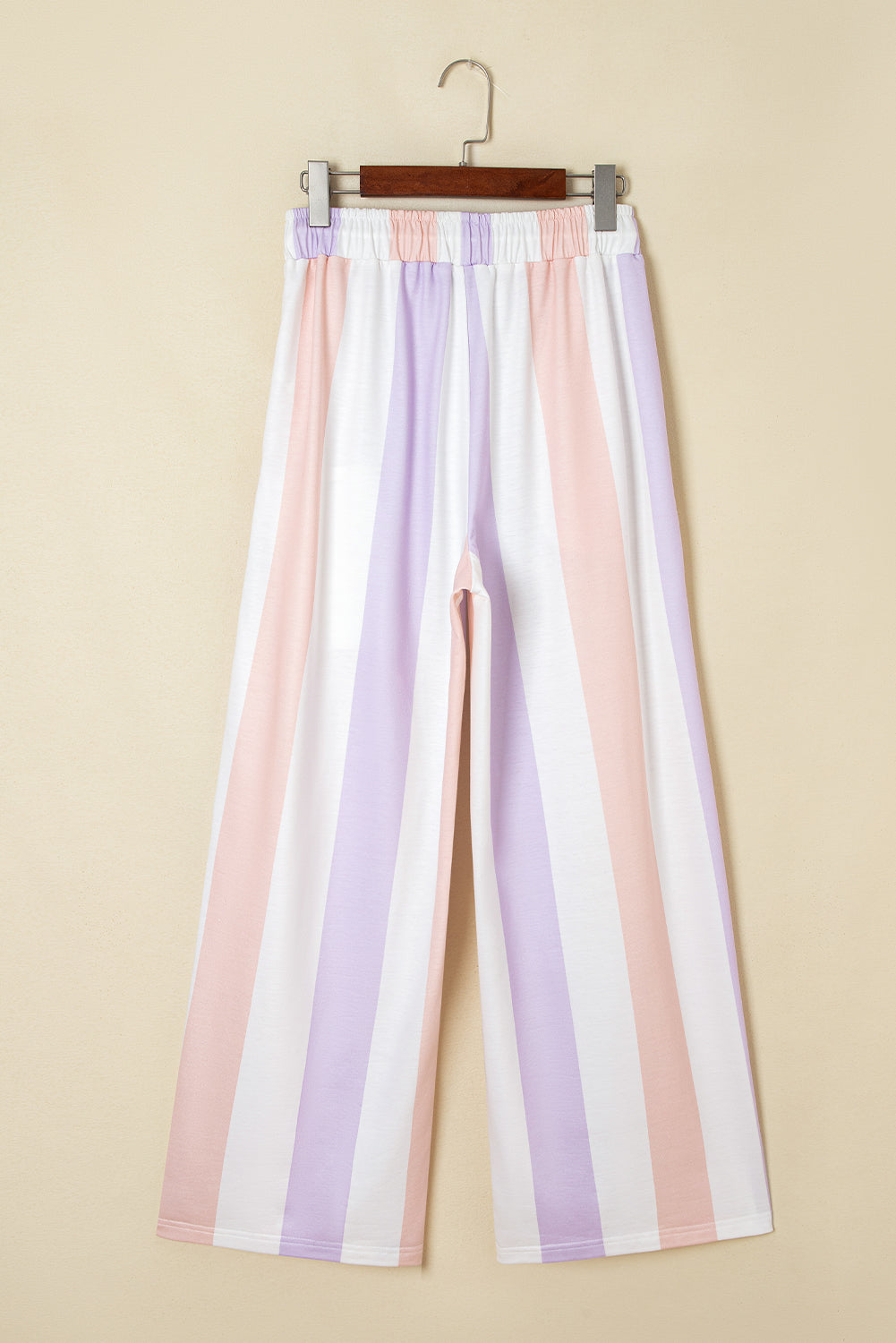 stripe loose pants