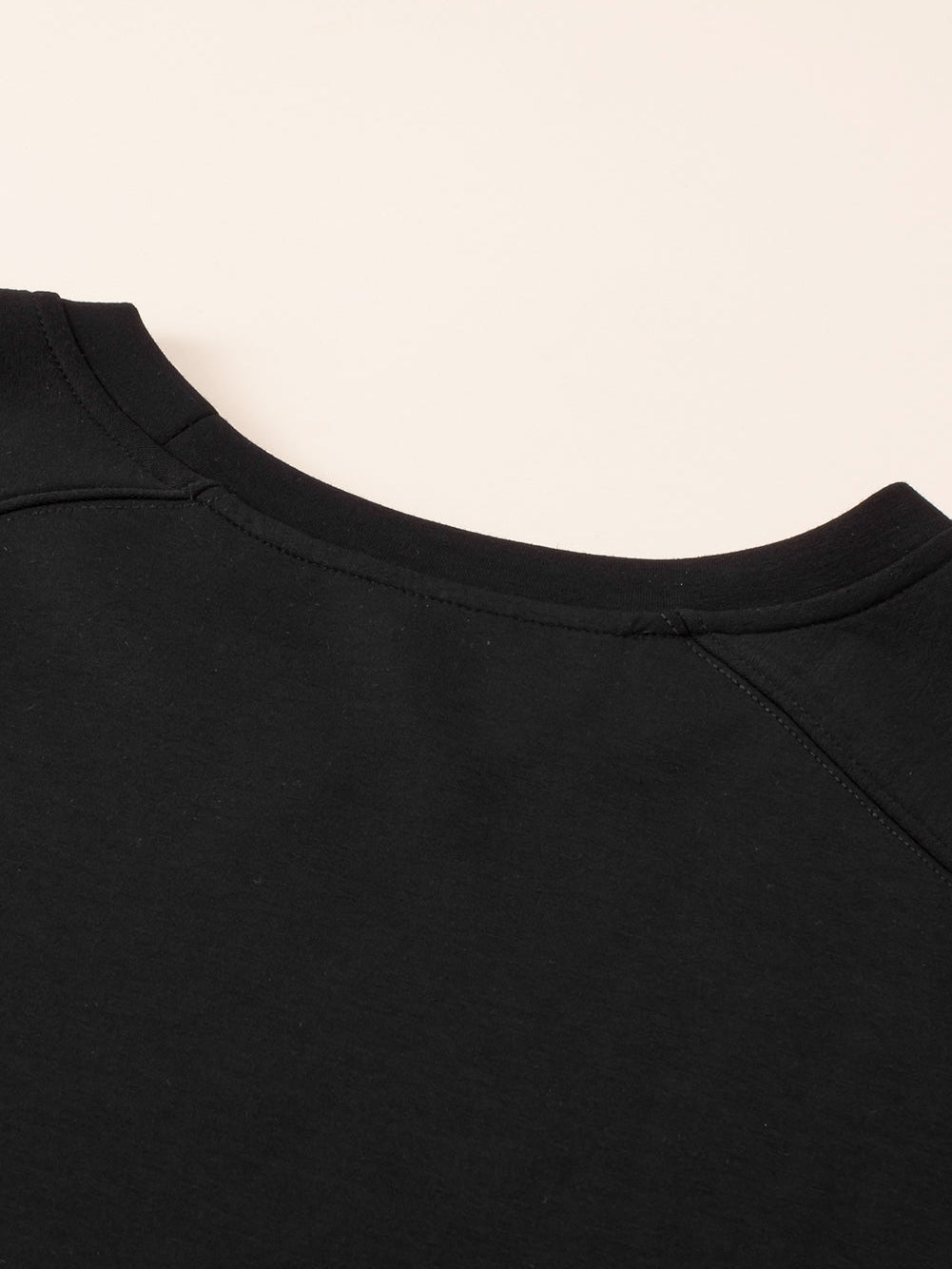 Black Studded Cap Sleeve Plus Size T-shirt Dress