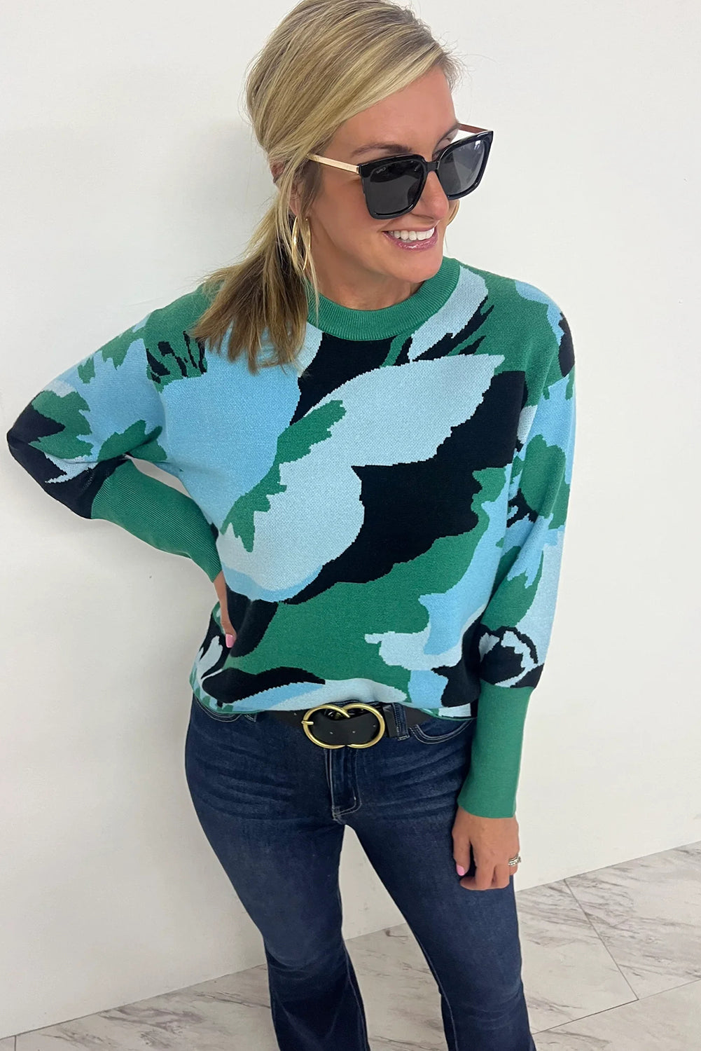 Green Hollis Sweater