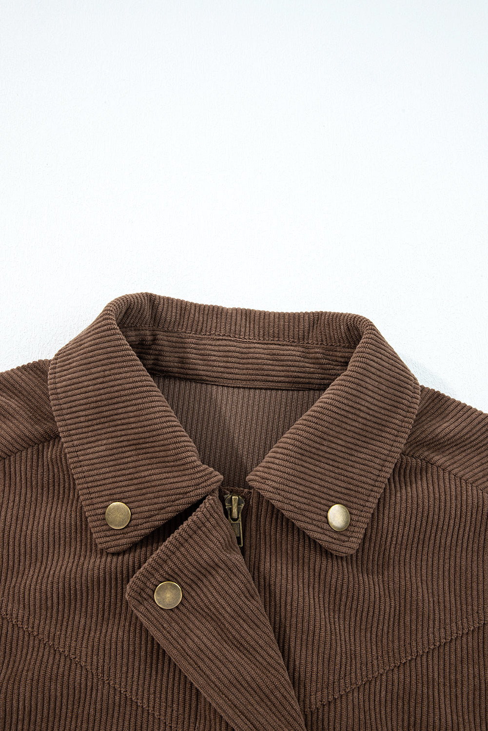 zip up corduroy jacket