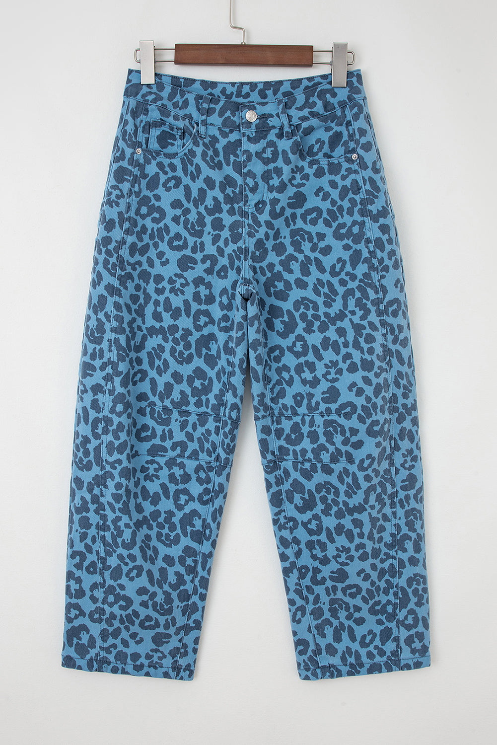 leopard print jeans womens