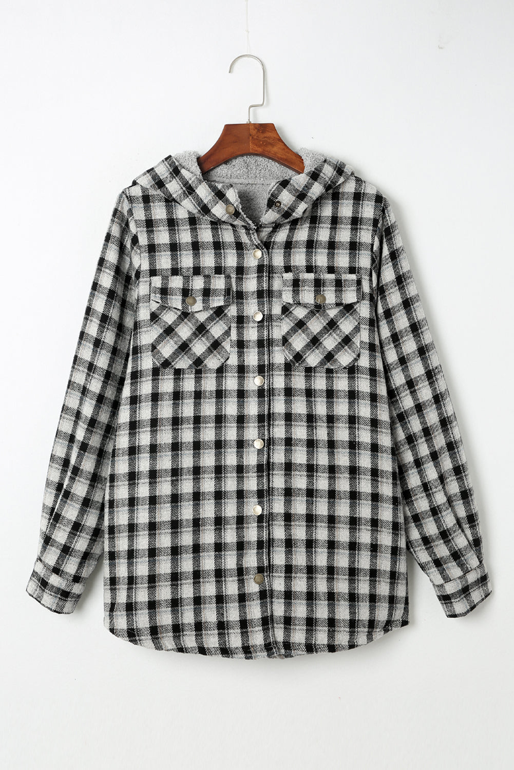 plaid shacket for women