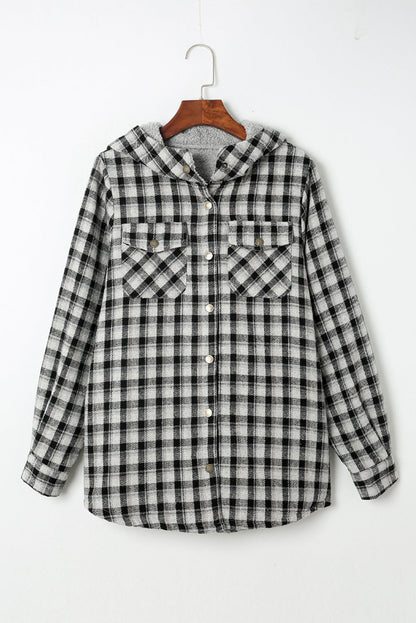 plaid shacket for women
