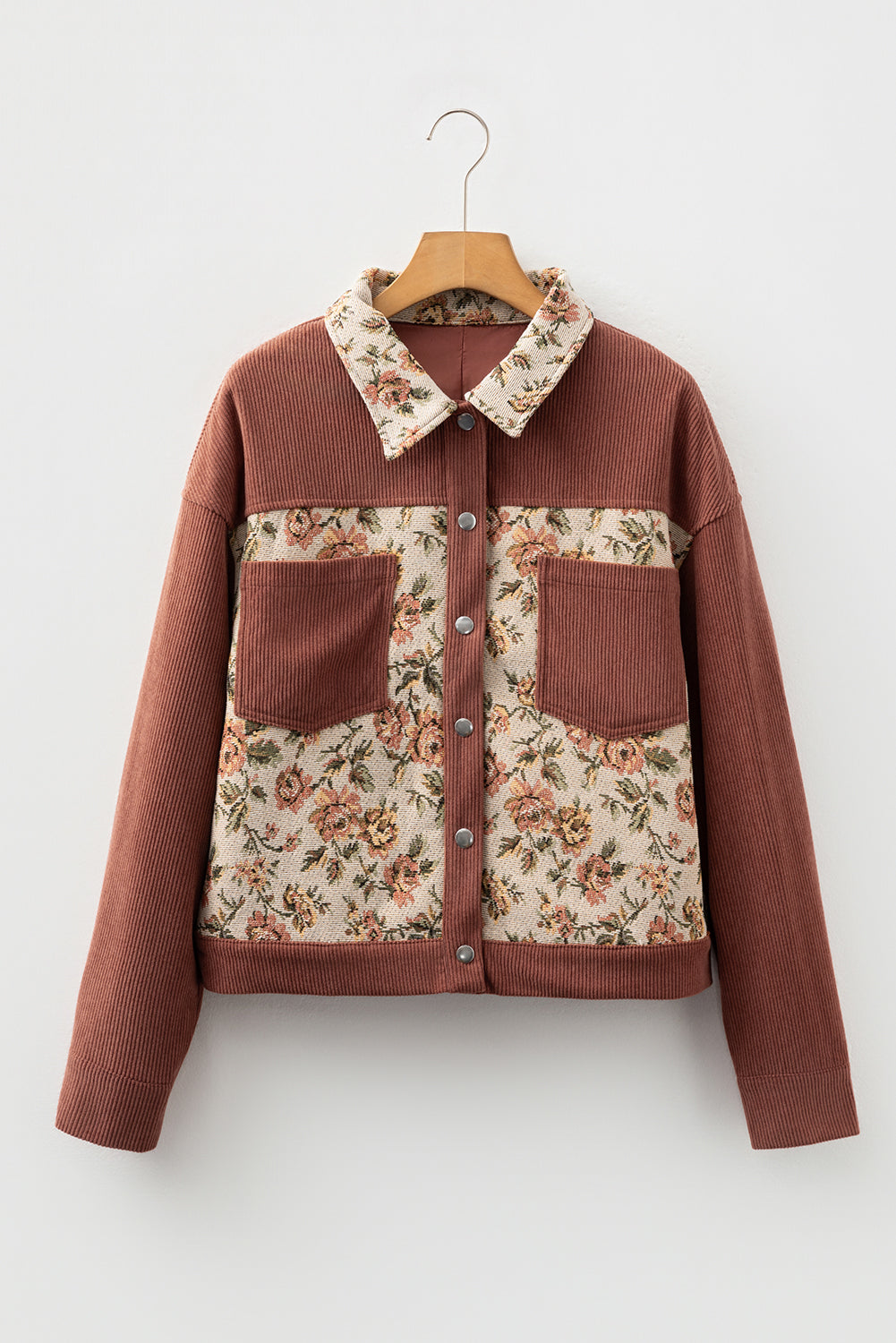 floral patchwork jacket