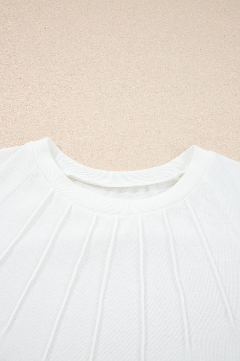 white long sleeve top