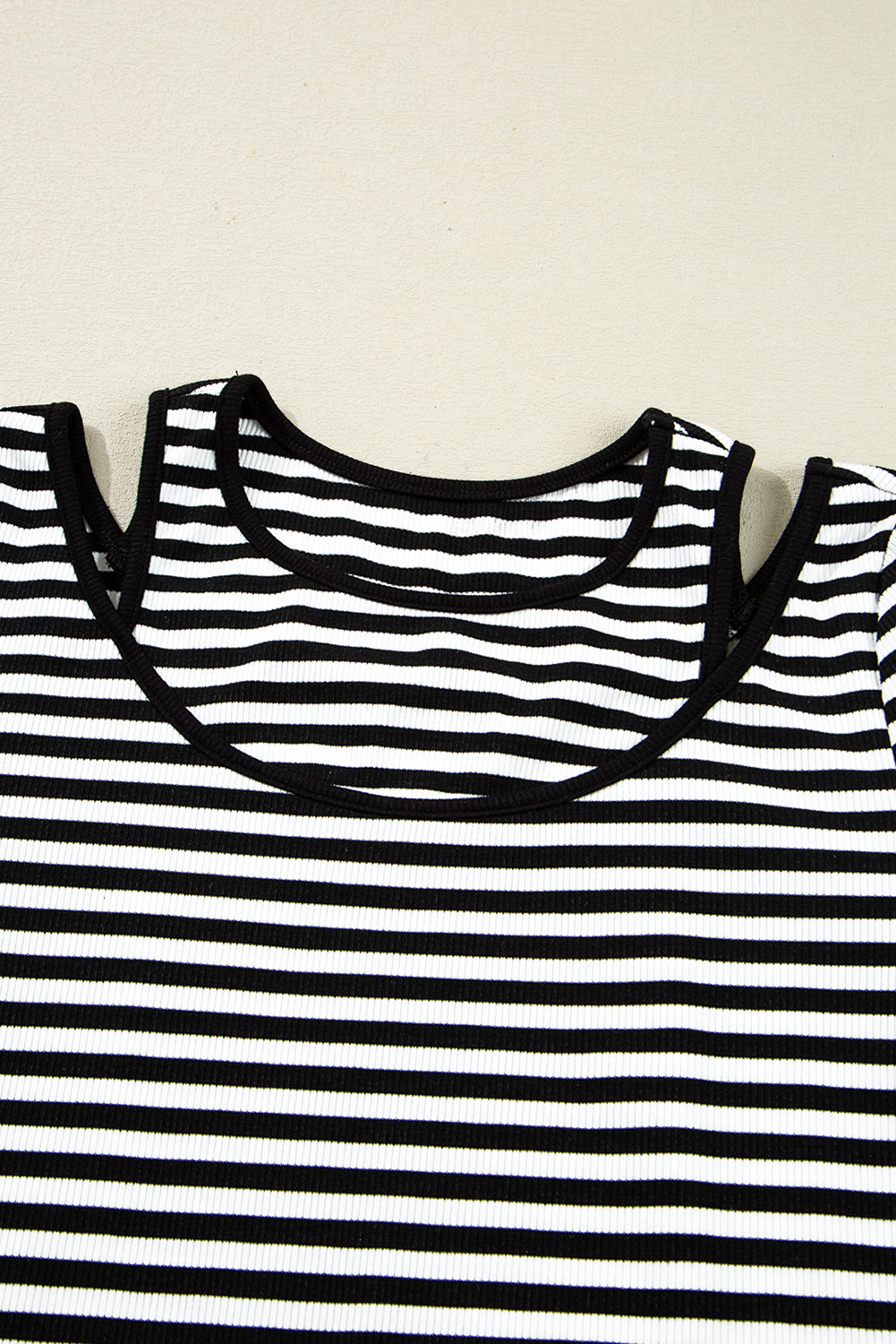 stripe long sleeve top