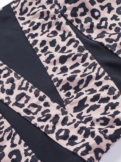 Black Mesh Cutout One-shoulder Monokini