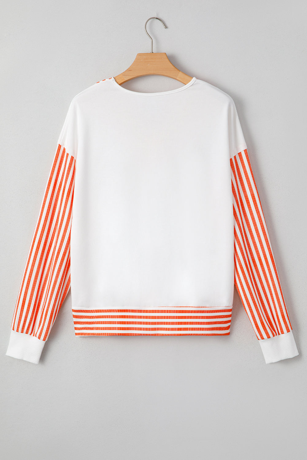 v neck long sleeve top