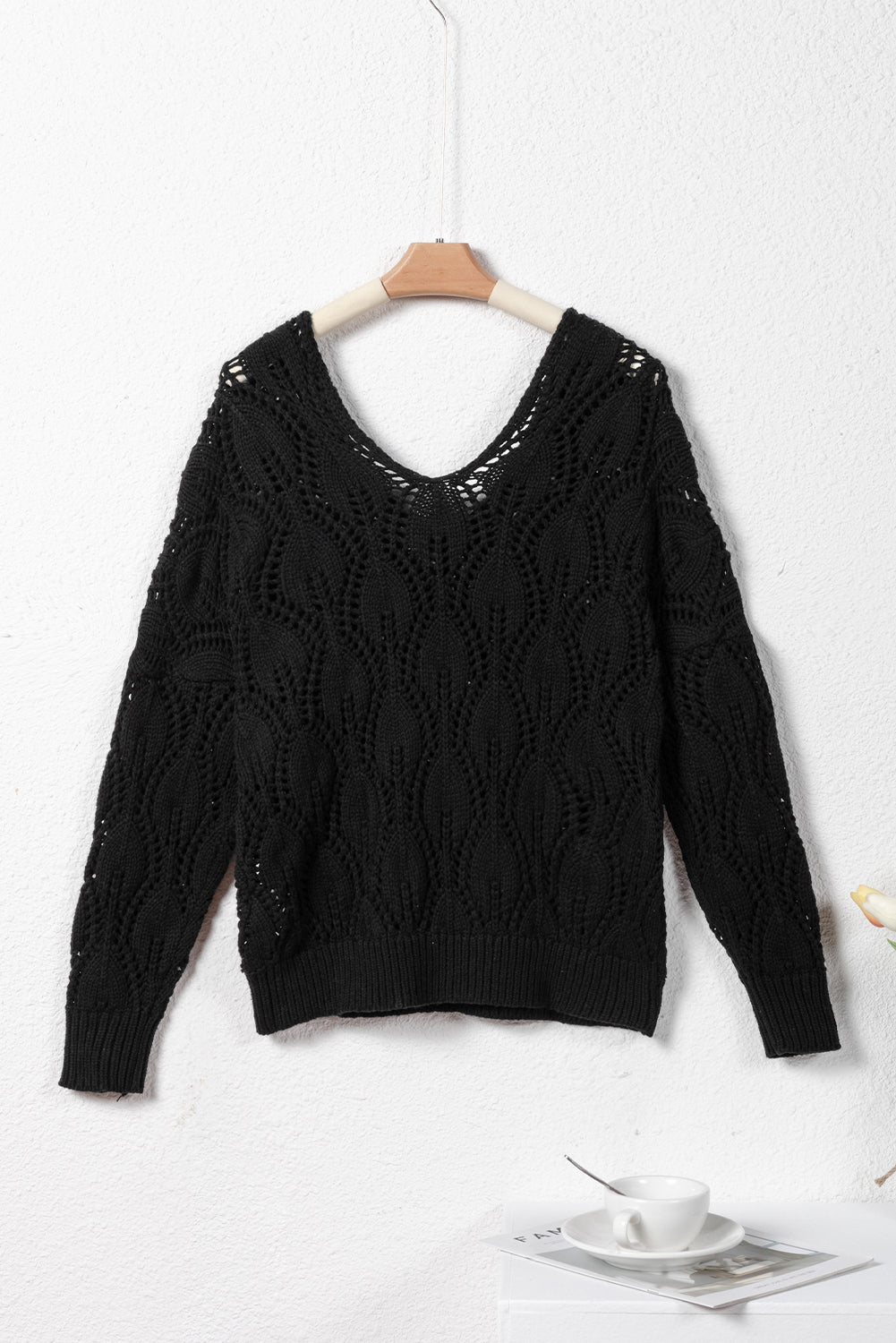 hollow out sweater