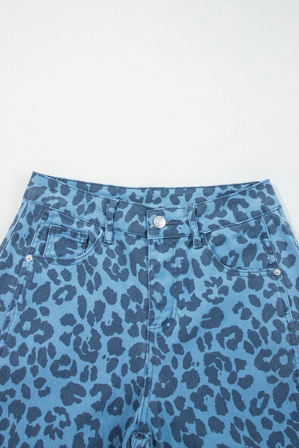 leopard print jeans womens