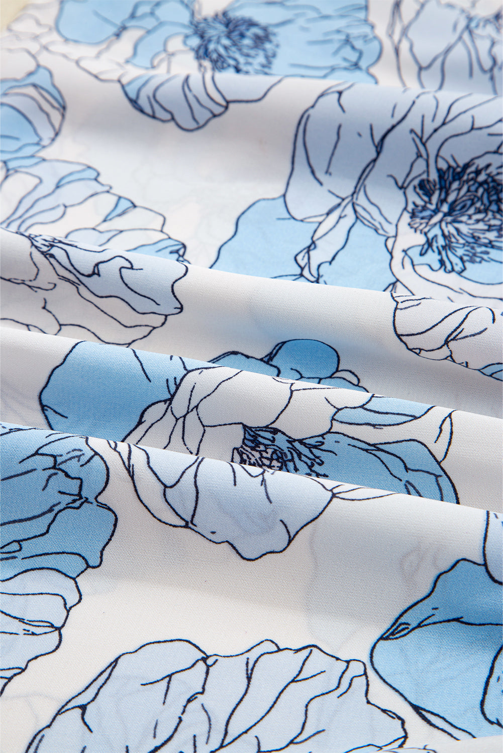 floral print long sleeve blouse