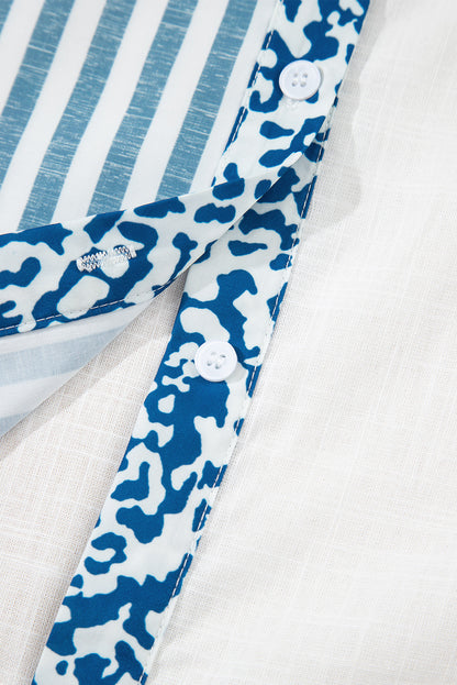 leopard striped shirt