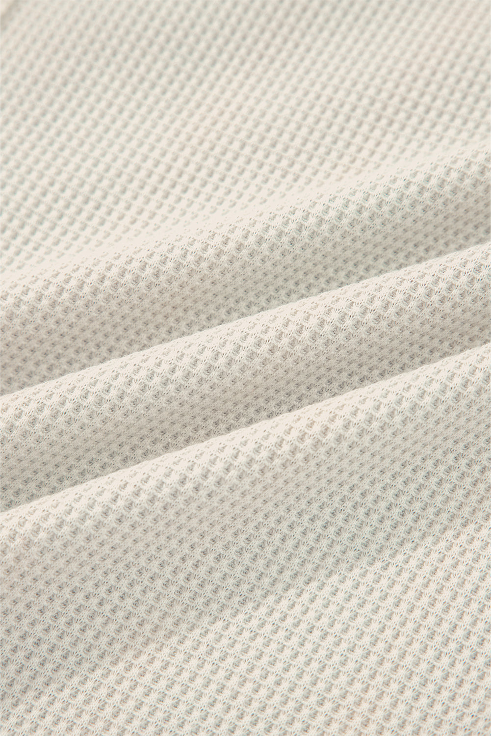 waffle long sleeve top