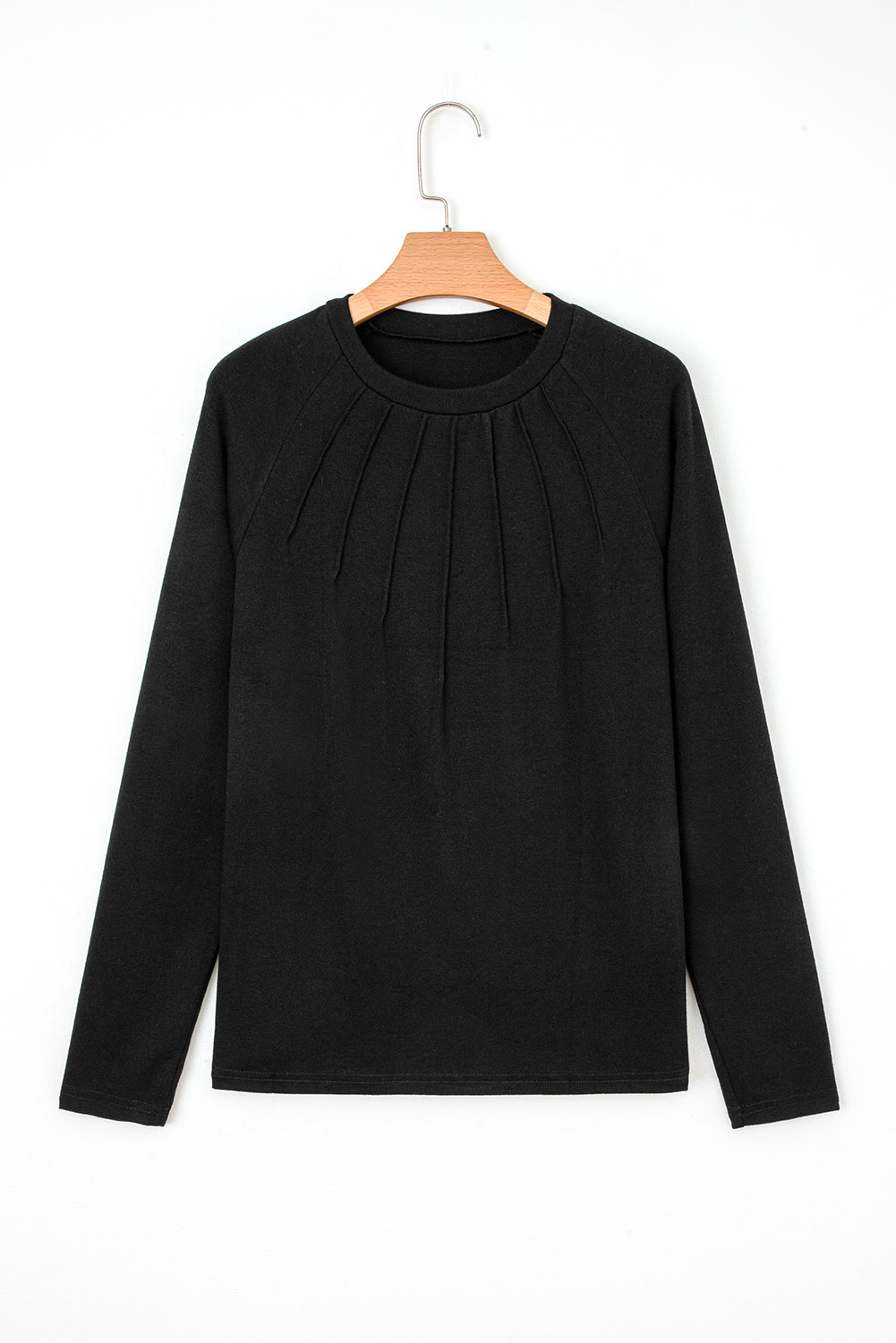 black long sleeve top