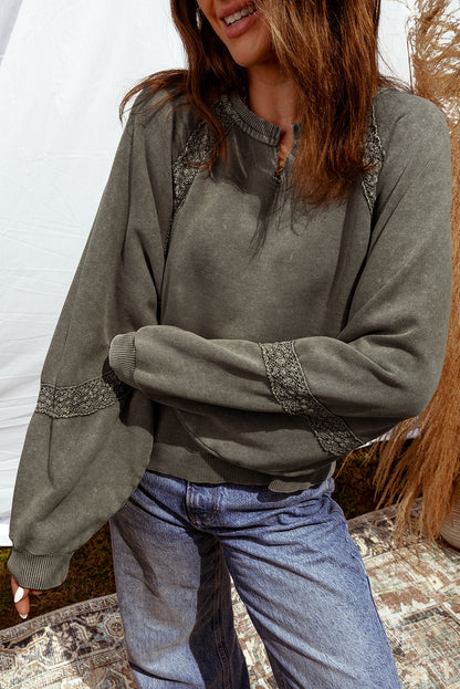 mineral wash sweatshirt